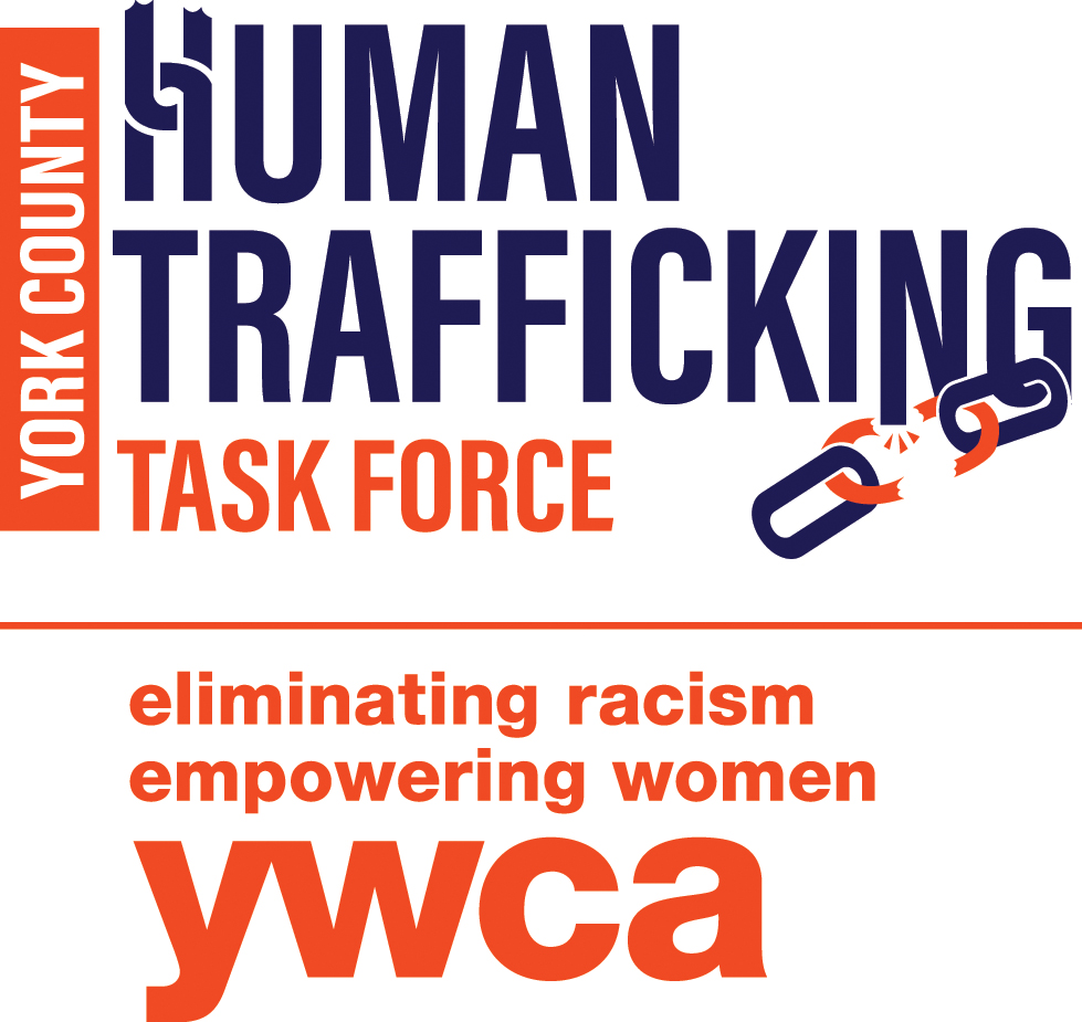 York County Human Trafficking Task Force Logo featuring a broken chain