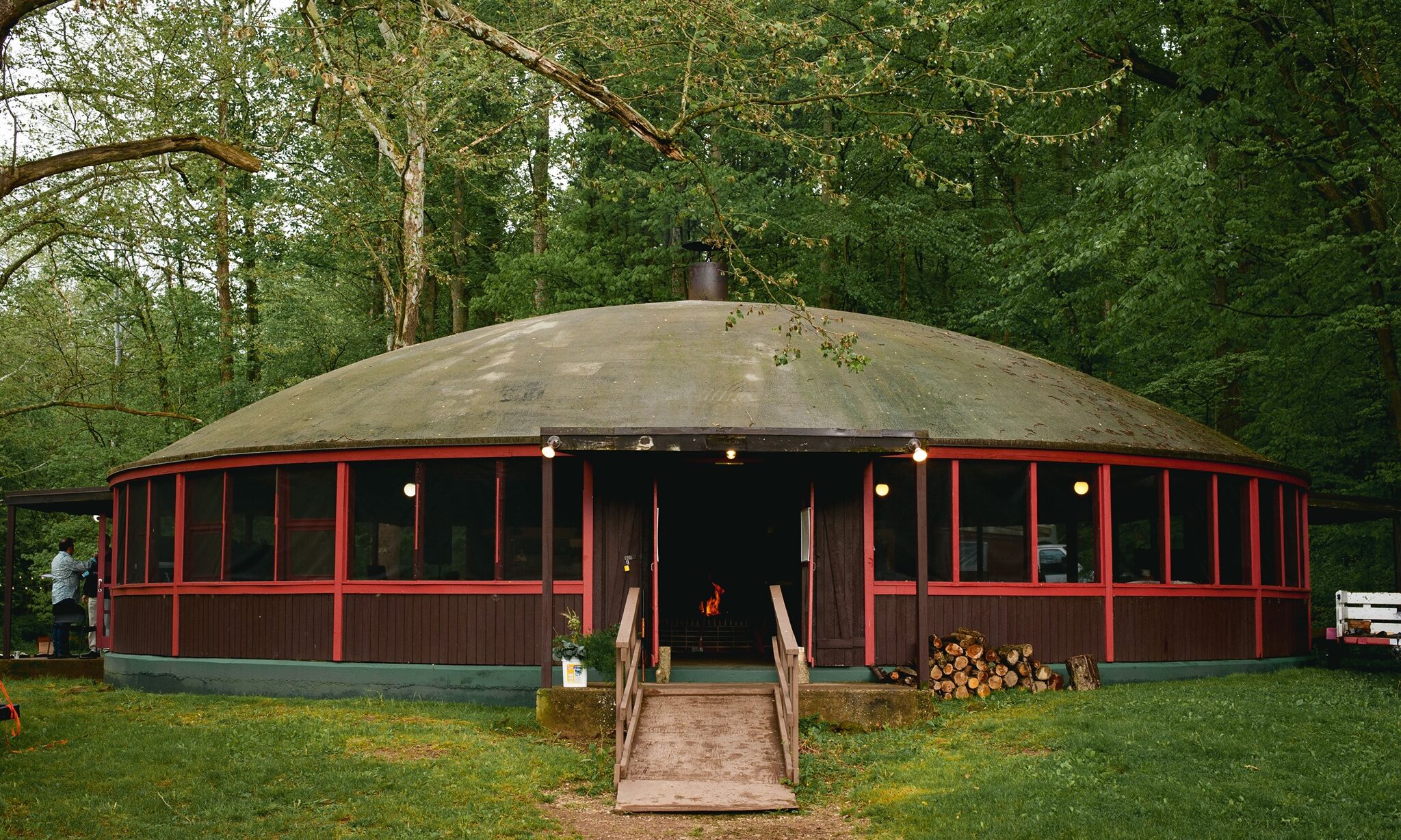 Camp Cann-Edi-On dining hall